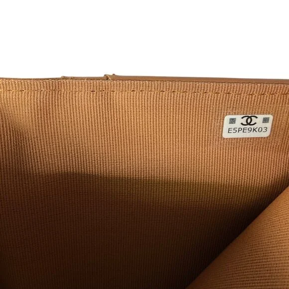 CHANEL Quilted Leather CC Logo Passport Holder Wallet - Picture 8 of 8